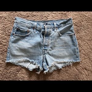 501 Levi Denim Shorts